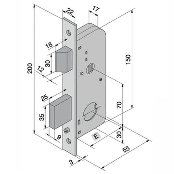 SERR.IMPEN.SCIV/MAN.S/CIL.TONDO E30