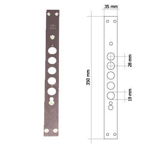 TESTATA PER SERRATURA 57515