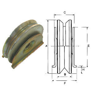 RUOTA CANC.S/LAT.1/C.GOLA Y   80X20