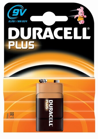 BATTERIA DURACELL TRANSISTOR 9V