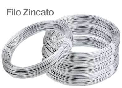 FILO ZINCATO MM.2.7 MT.100