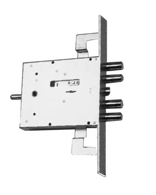 SERRATURA PORTA BLIND. INT.27 4P.DX