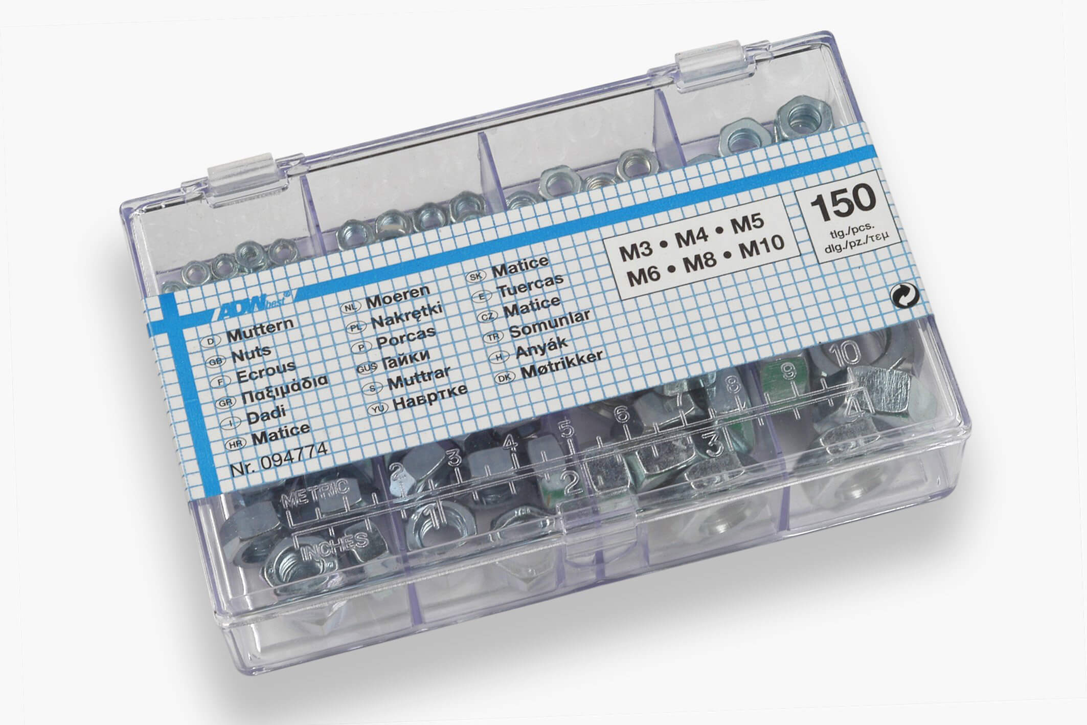 ASSORTIMENTO 150 DADI DA 3-10