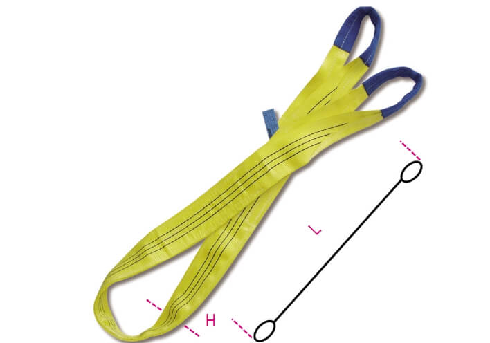 NASTRI DI SOLL.2 STRATI MM.90 MT.2 PORTATA 3 TONN.