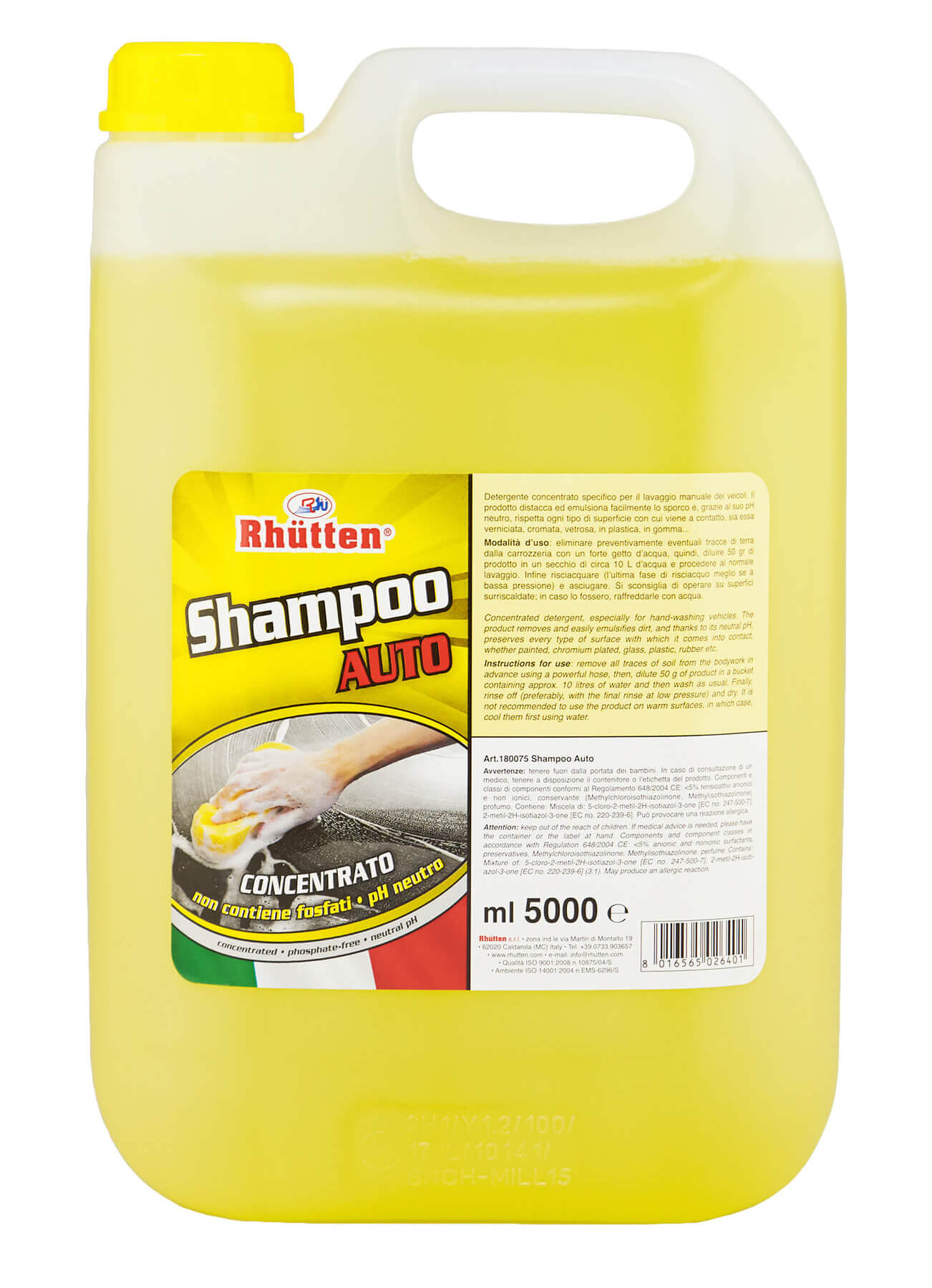 SHAMPOO AUTO CONCENTRATO LT.5