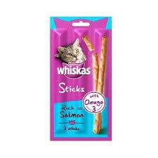 WHISKAS CATSTICKS SALMONE GR.18