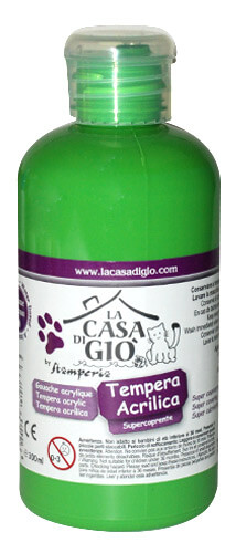 *TEMPERA ACRILICA 300ML.VERDE PRATO