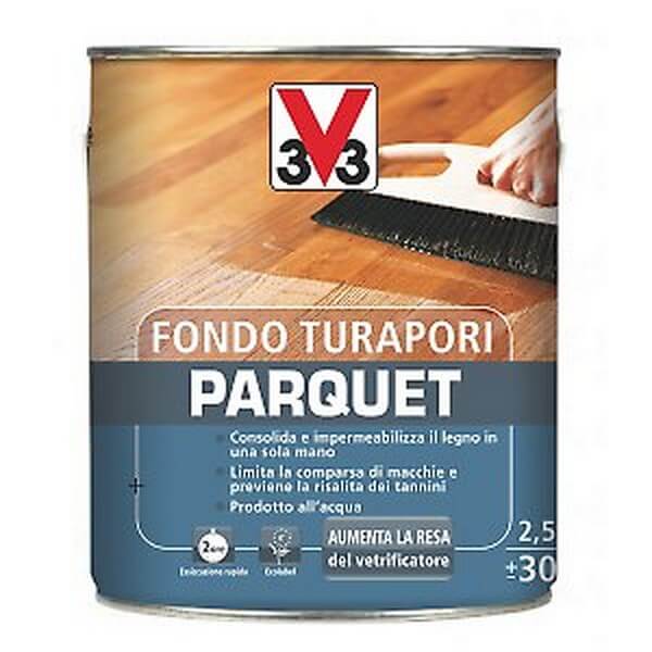 FONDO TURAPORI PARQUET INCOLORE LT.0.75