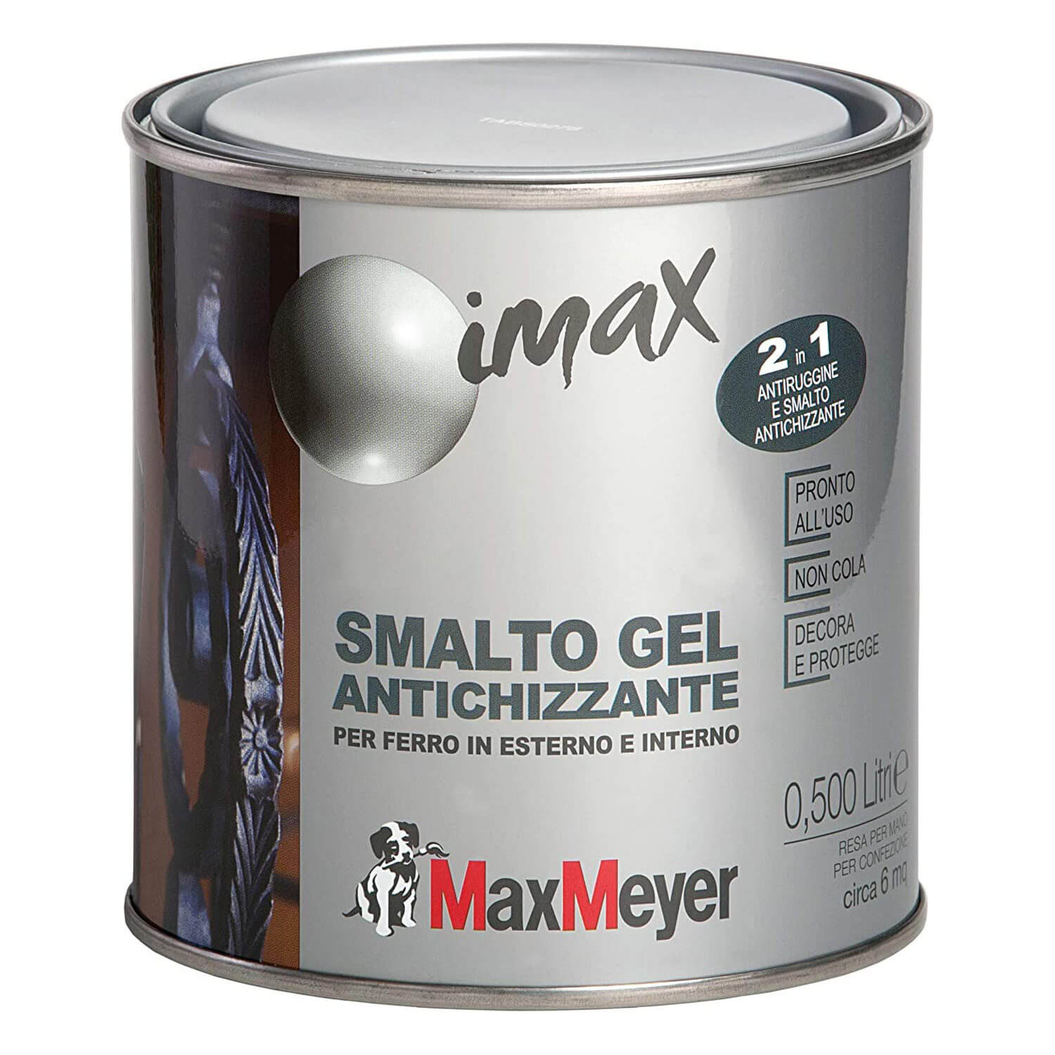 SMALTO DEC.ANTIC.GRIGIO GG LT.0.500