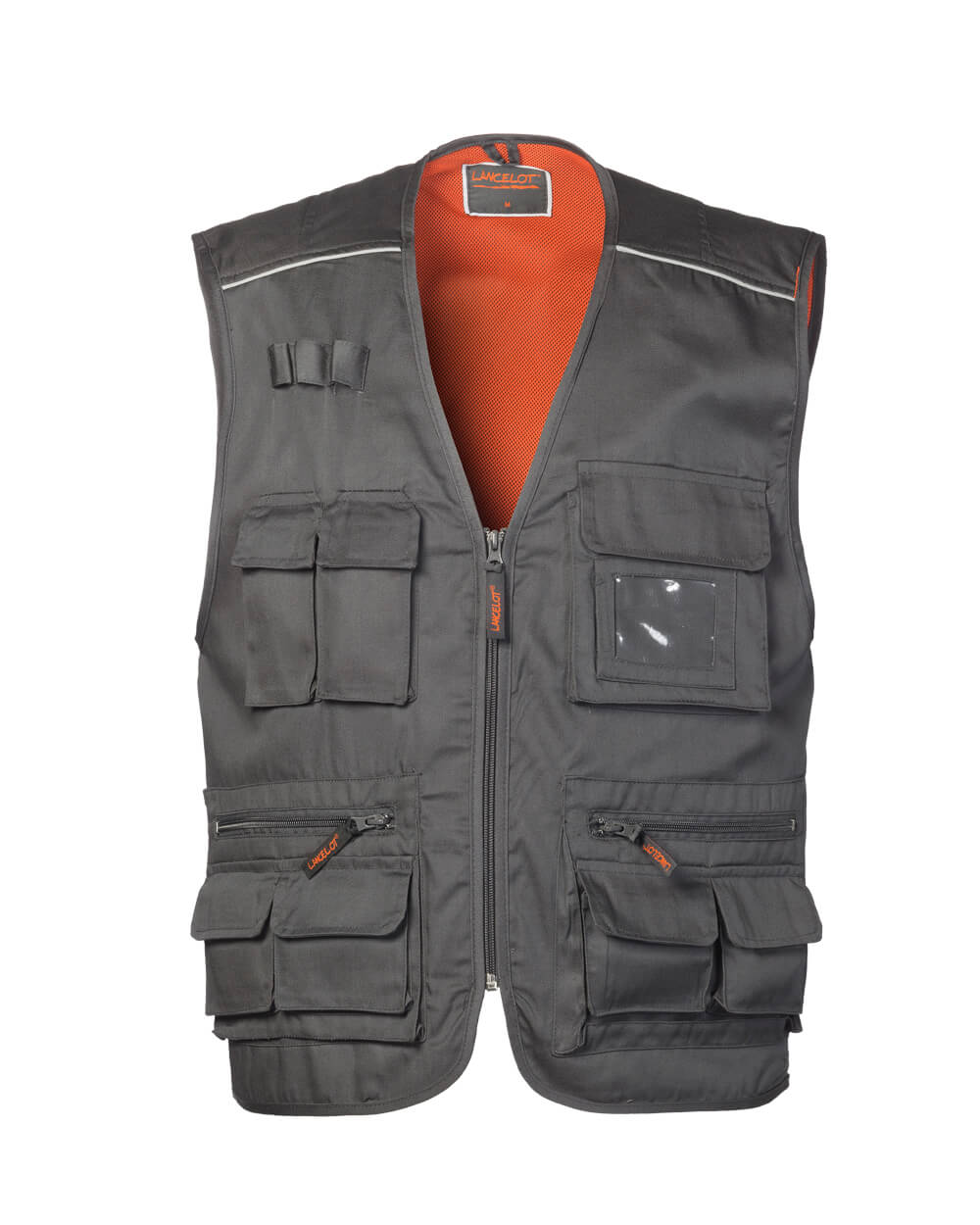 GILET MULTITASCHE FLORIDA GRIGIO TG.M