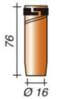 UGELLO CONICO MM16 PLUS400/500 PZ10