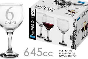 SET 6 CALICI IMPERO CC.645