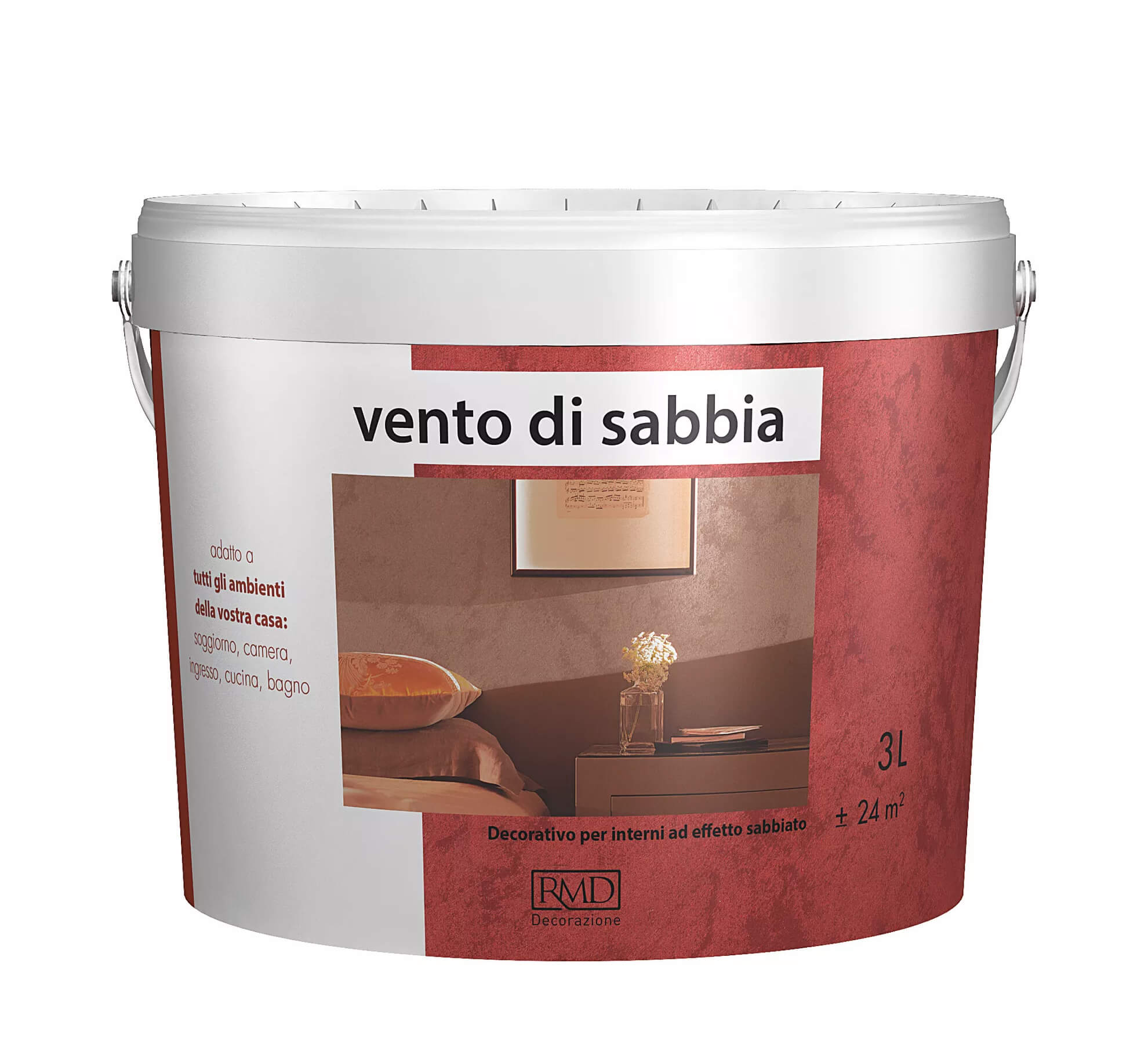 *DECORATIVO VENTO DI SABBIA WENGE' LT.3