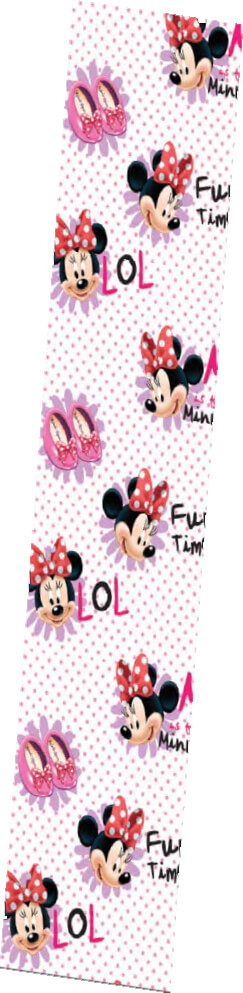 *TENDA DISNEY DOTTY CM.140X290 BIANCO