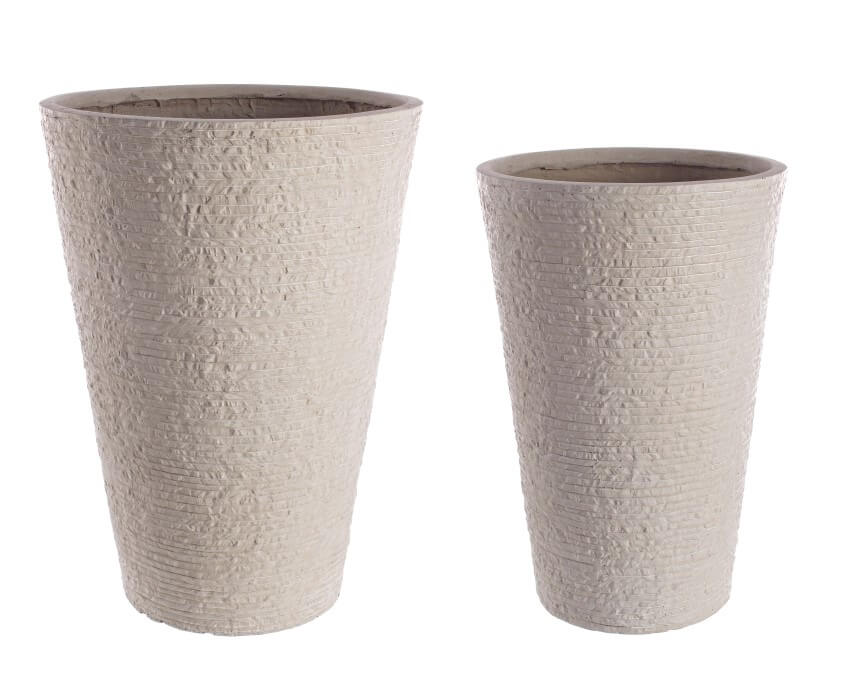 *VASO ROCCIA ARGILLA CM.40 H.60