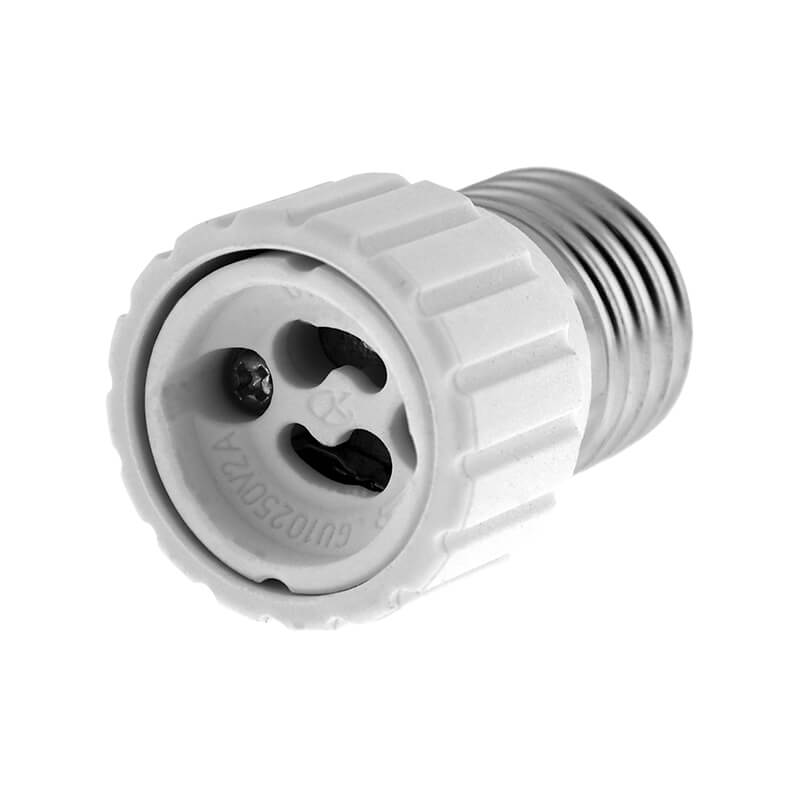 *ADATTATORE PORTALAMPADA DA E27 A GU10  220/240V