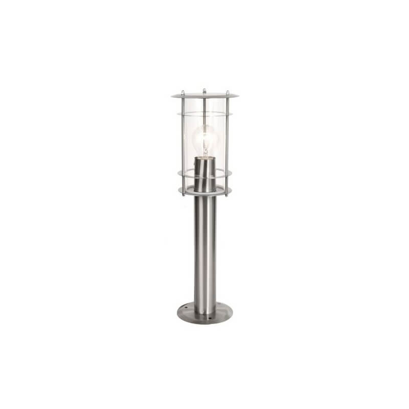 *BONN PALO ACCIAIO INOX 1XE27 IP44 CM.14.5X50