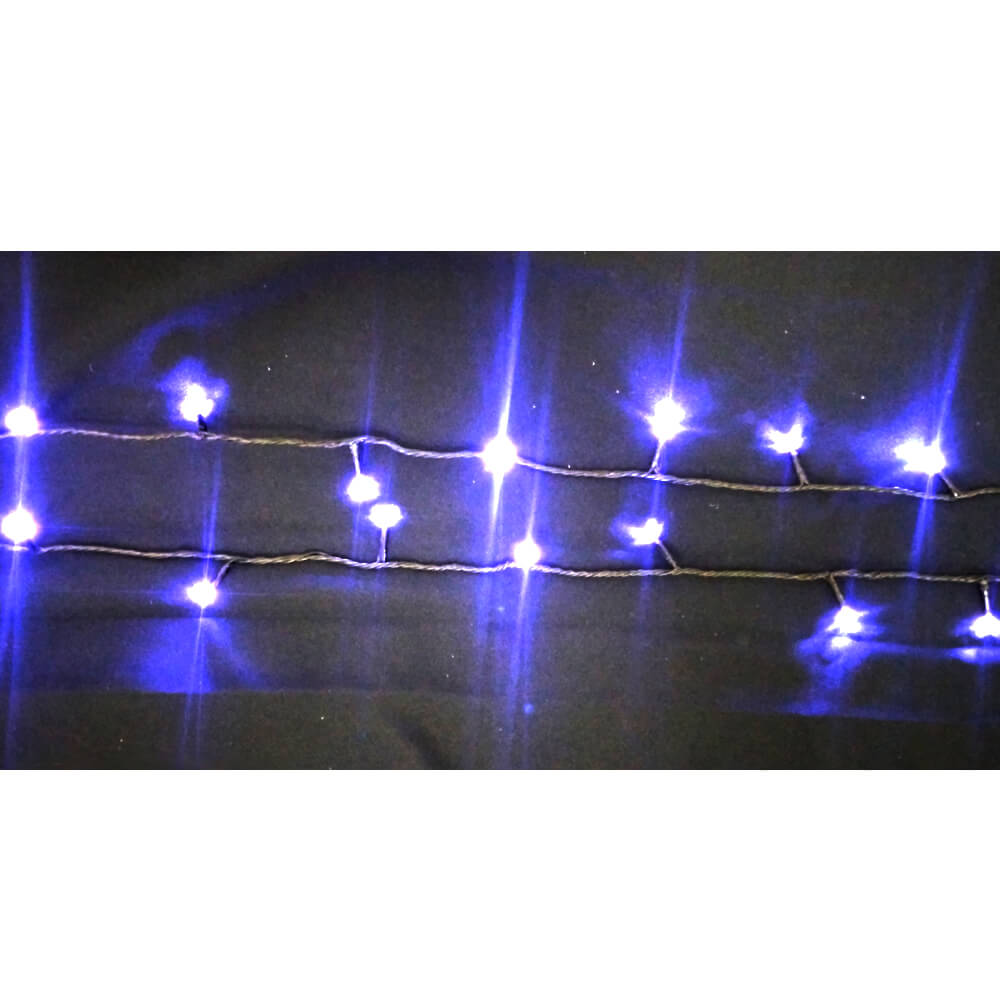 *FILO LED 154LUCI BIANCO C/GIOCO LUCE USO ESTERNO