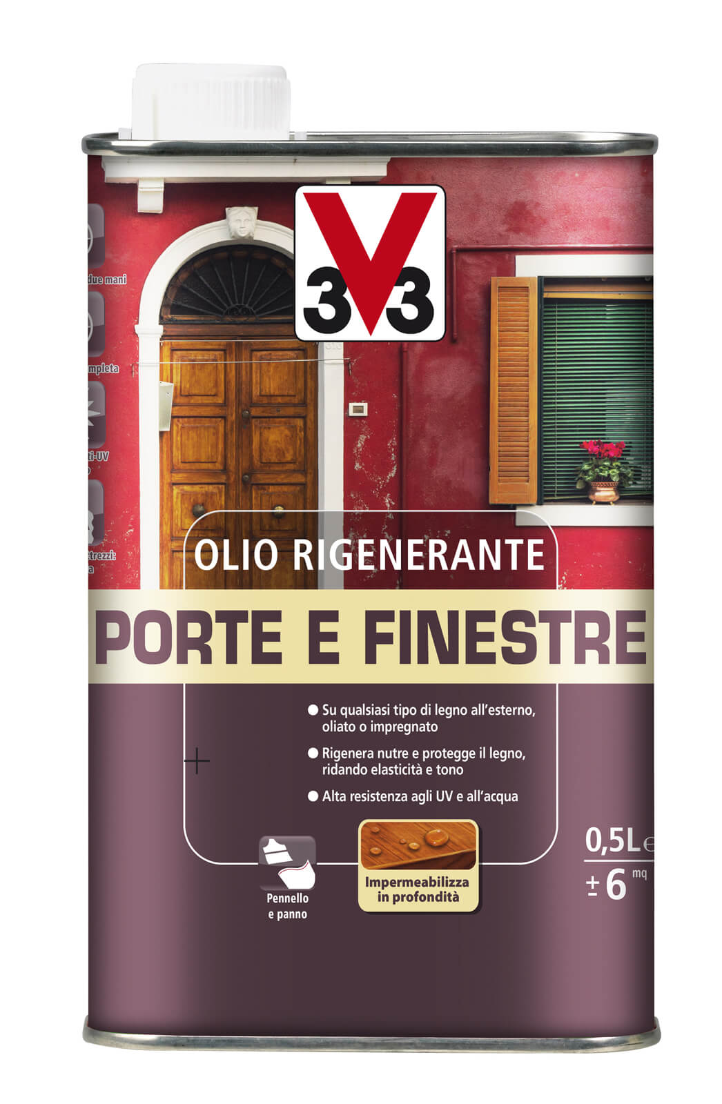 OLIO RIGENERANTE PORTE E FINESTRE LT.0.5