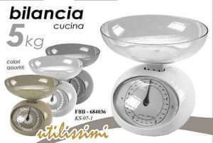 BILANCIA CUCINA 5KG. ASSORTITE