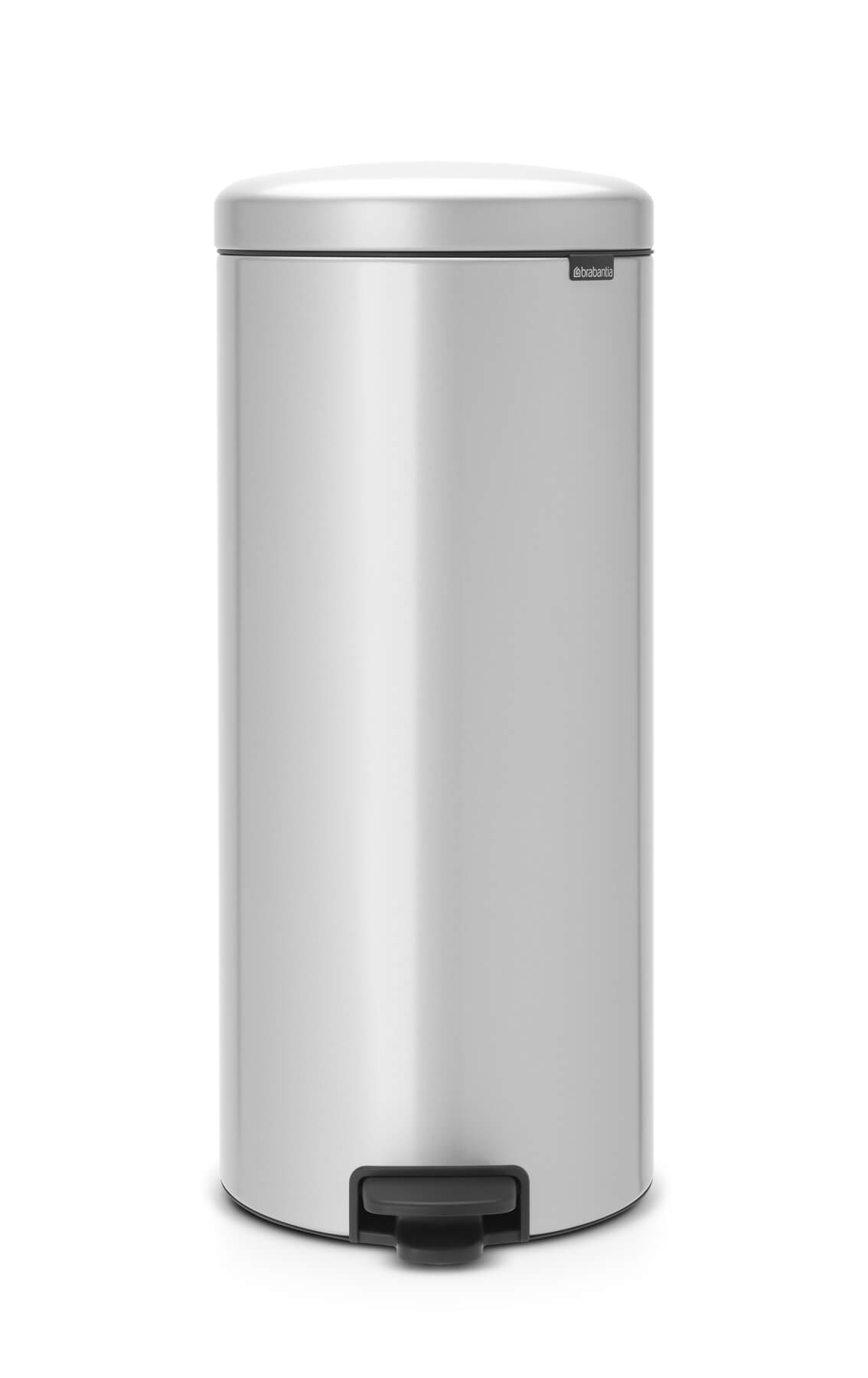 PATTUMIERA PEDAL BIN LT.30 GRIGIO METALLIZZATO