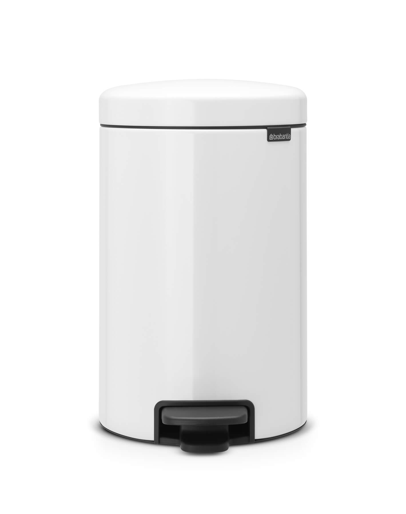 PATTUMIERA PEDAL BIN LT.12 BIANCO