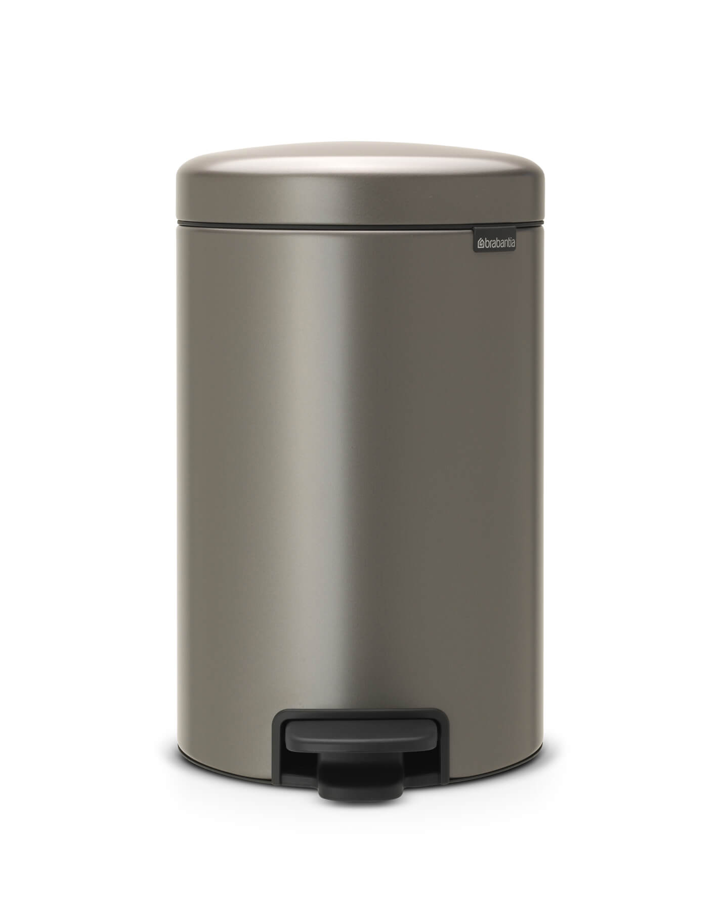 PATTUMIERA PEDAL BIN LT.12 PLATINO