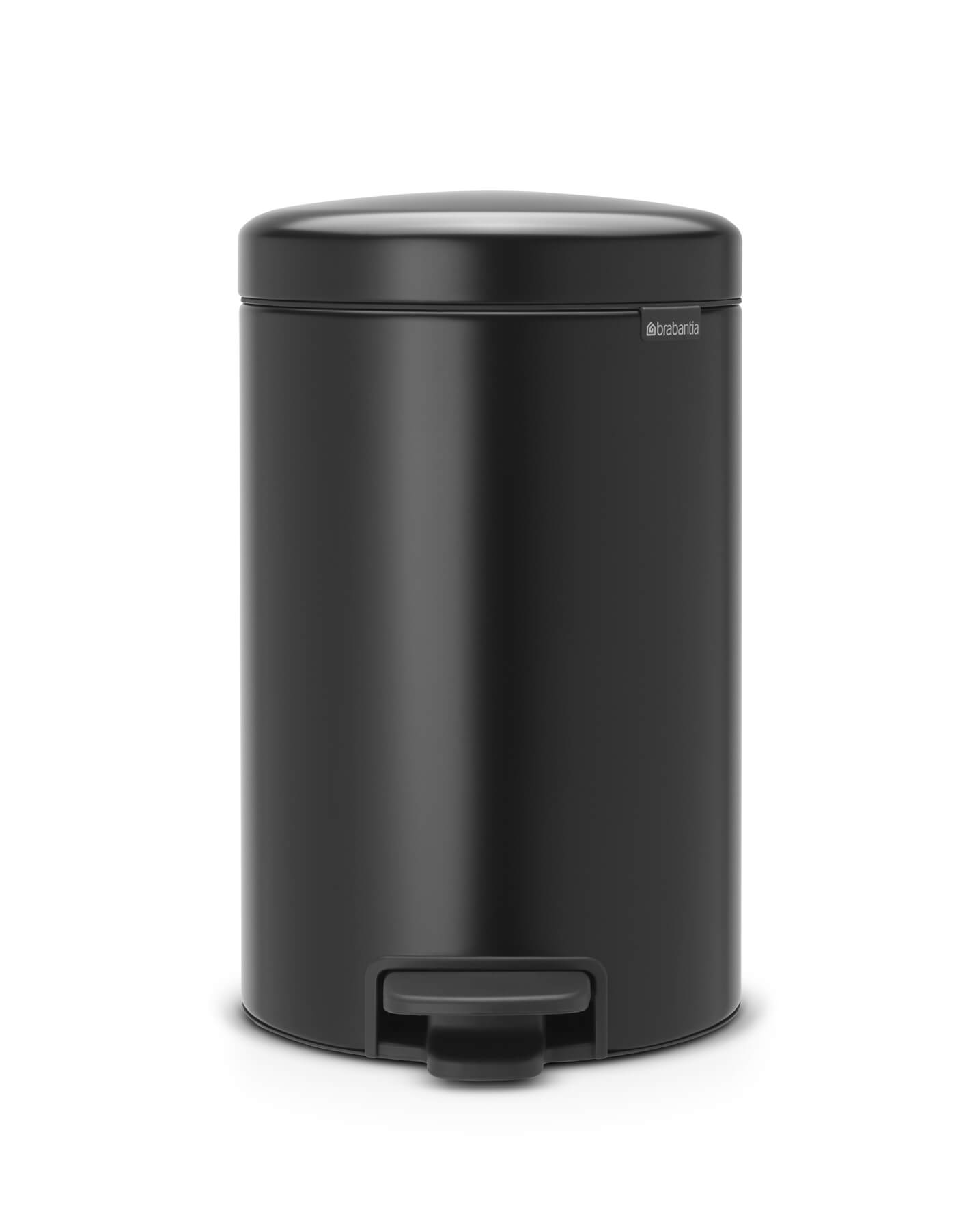 PATTUMIERA PEDAL BIN LT.12 NERO