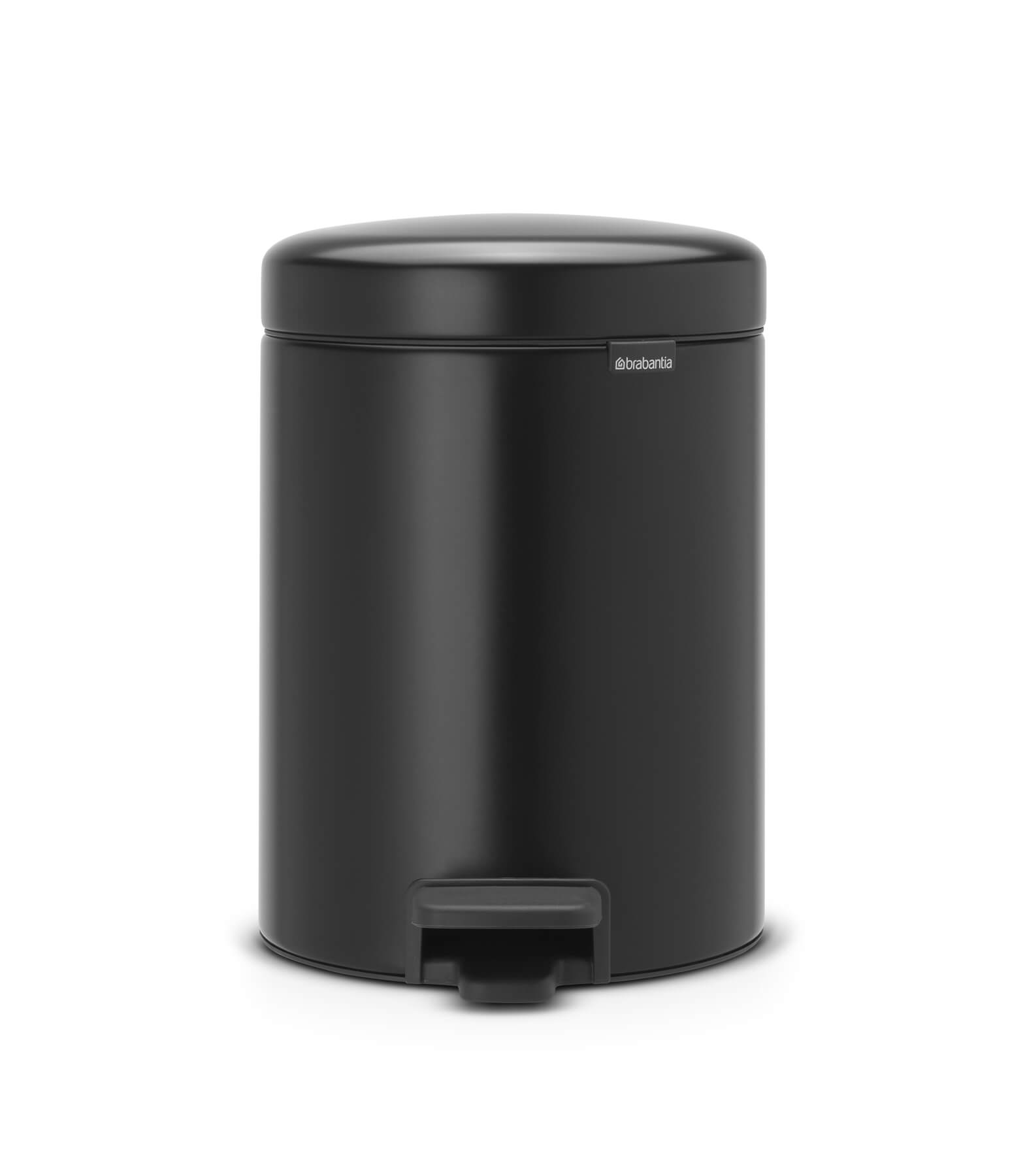 PATTUMIERA PEDAL BIN LT.5 NERO