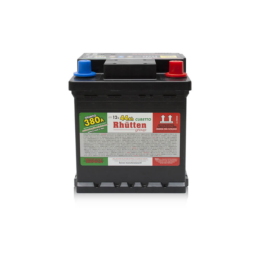 BATTERIA AUTO CUBETTO 44AH