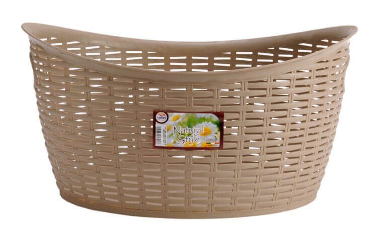 CESTA OVALE GRANDE RATTAN 25LT