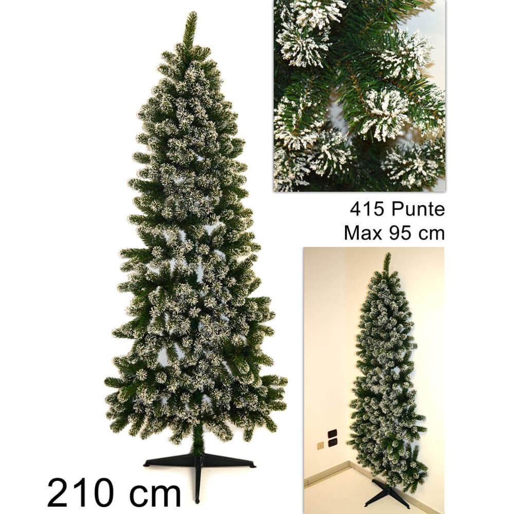 ALBERO A PARETE CM.210 INNEVATO 415 PUNTE