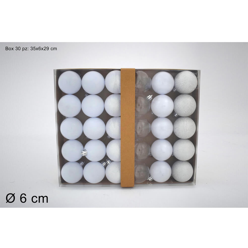 SET30 PALLE D.6 BIANCO ASSORTITE 6