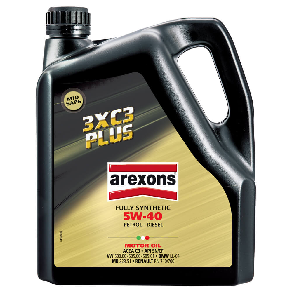 OLIO AREXSON 5W40 3X C3 PLUS LT.4