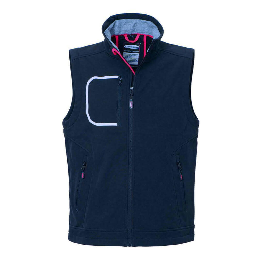 GILET SOFTSHELL BLU TG.S