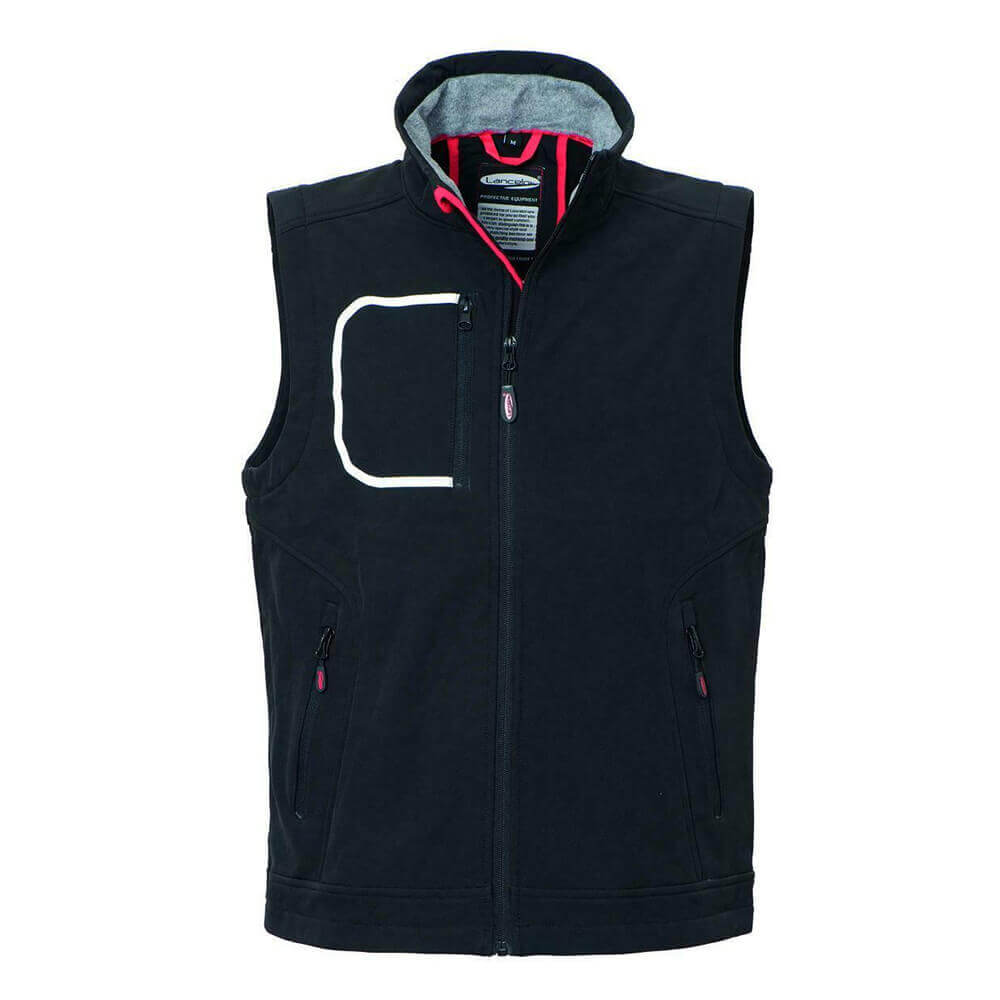 GILET SOFTSHELL NERO TG.S