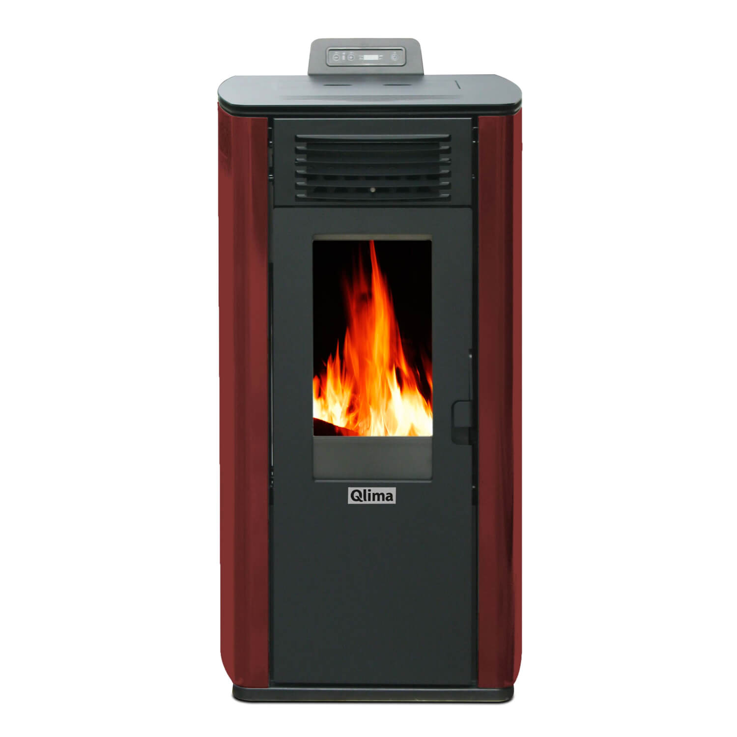 STUFA A PELLET 9 KW ROSSA