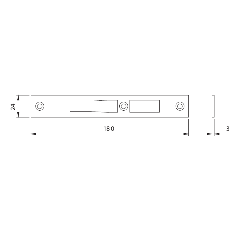 CONTROPIASTE P/MONTANTI SCIV/MANDAT