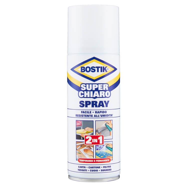 BOSTIK SUPERCHIARO SPRAY ML.200