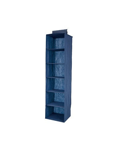 ORGANIZZATORE BLU 6POSTI CM.30X30X120