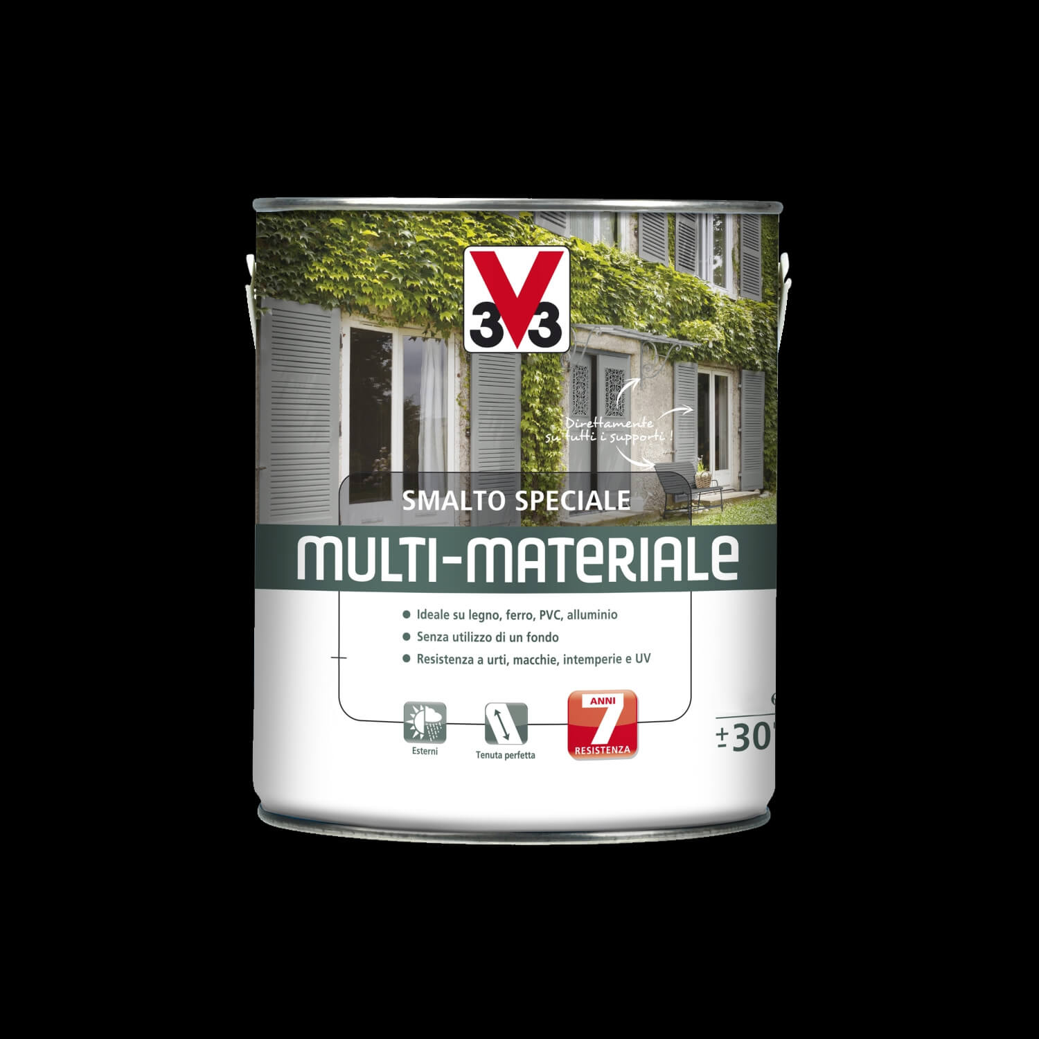 SMALTO 4IN1 MULTIMATERIALE NERO LT.0.5