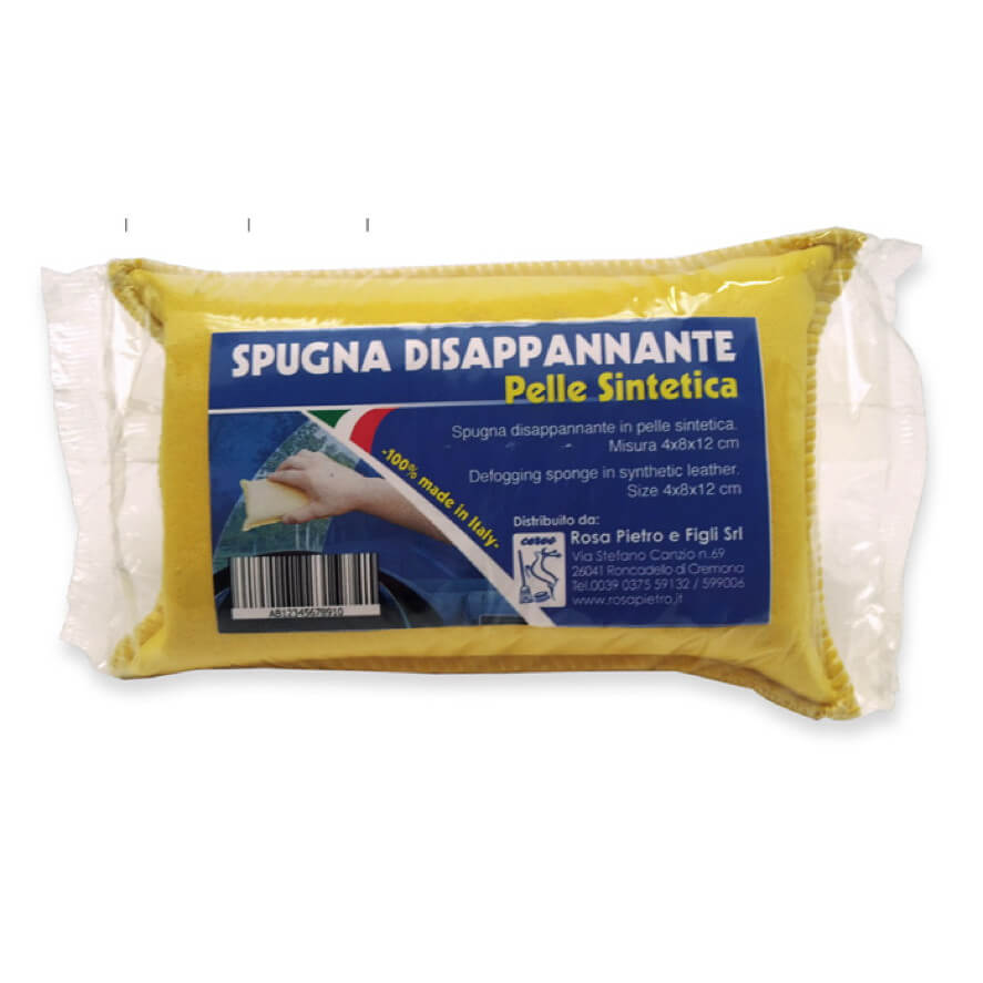 SPUGNA DISAPPANNANTE PELLE SINTETIC