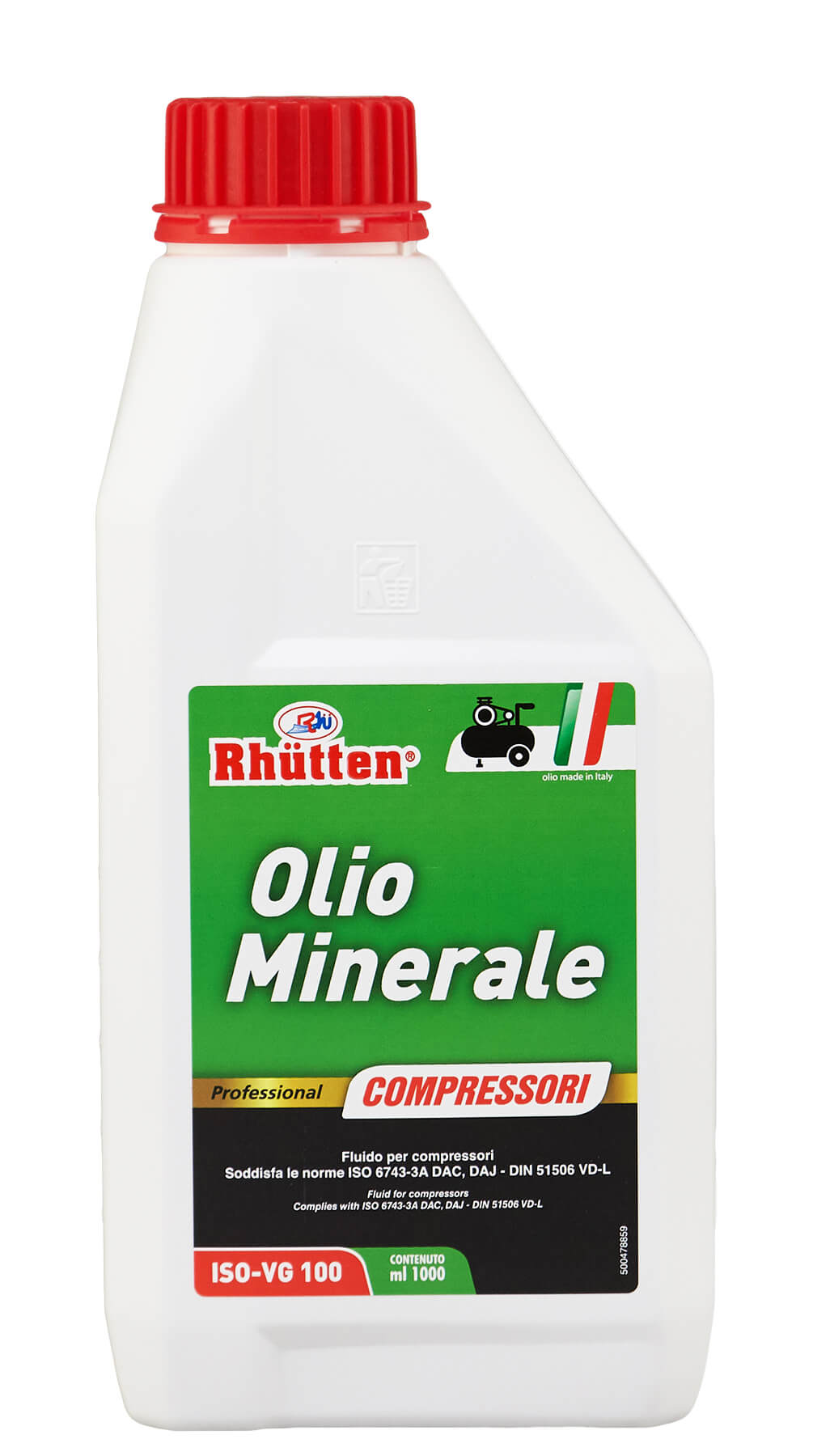 OLIO MINERALE PER COMPRESSORI LT.1