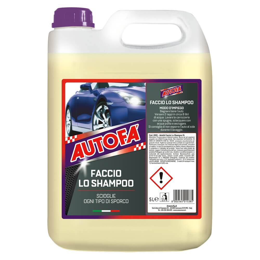 SHAMPOO AUTOFA CONCENTRATO LT.5