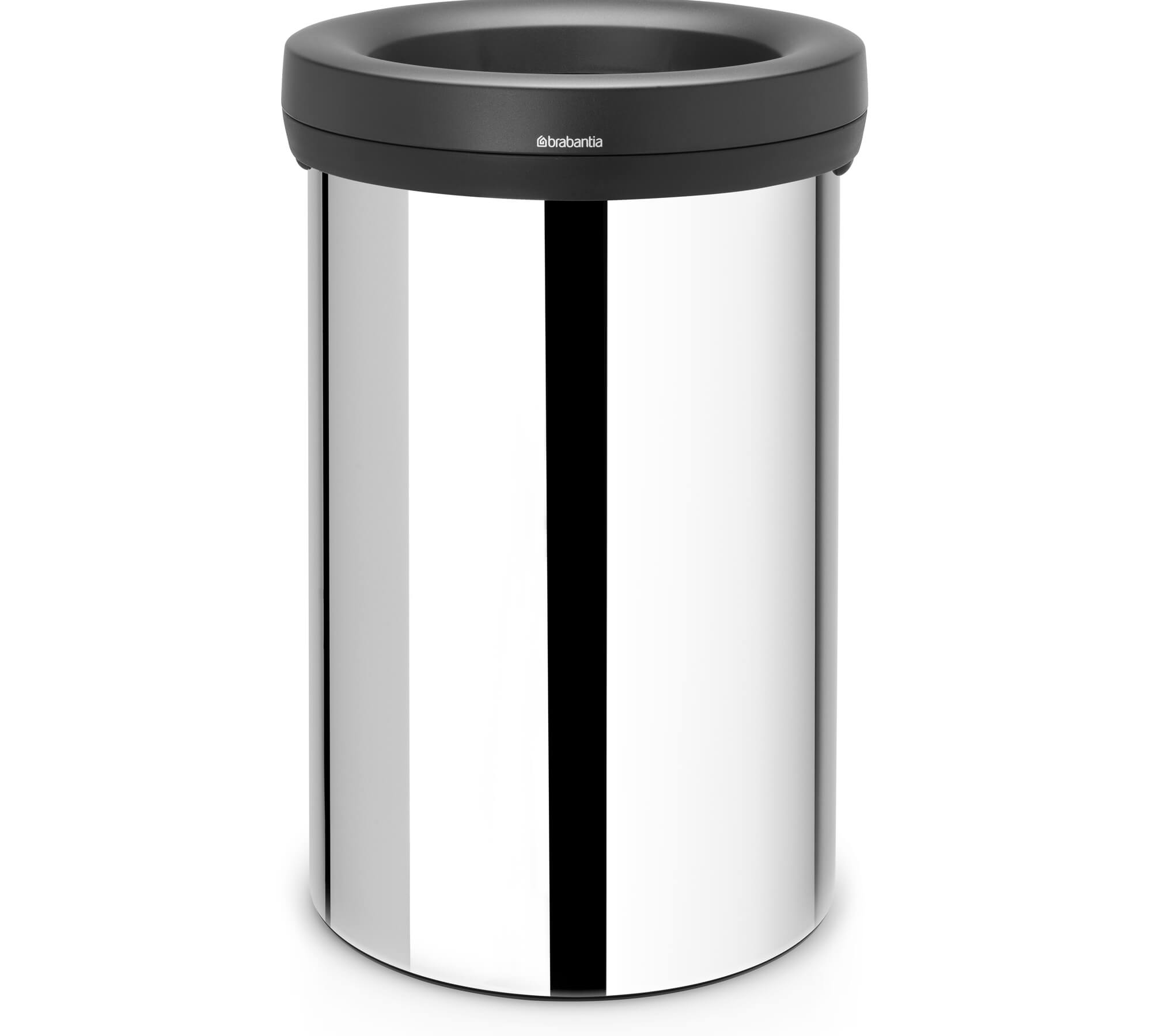 PATTUMIERA OPEN TOP BIN 60LT.ACCIAIO LUCIDO