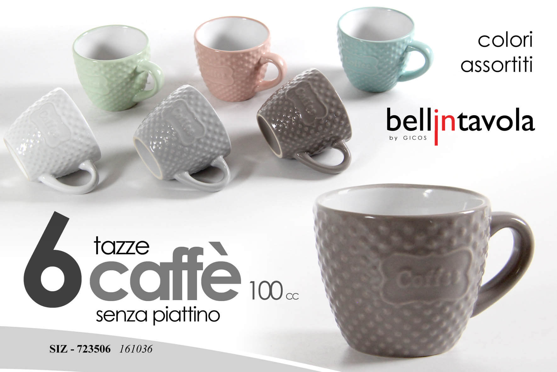 SET6 TAZZINE CAFFE'