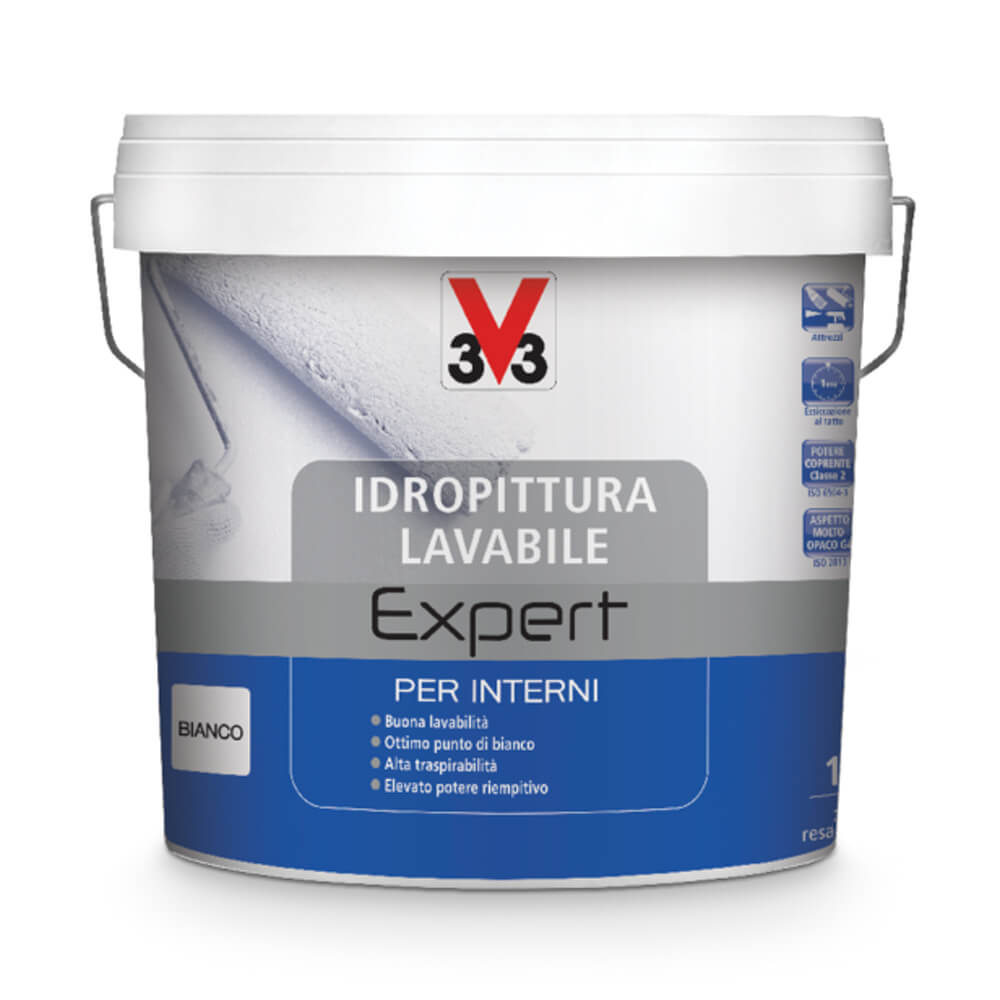 IDROP.RENOVMUR LAVABILE BIANCA LT.4