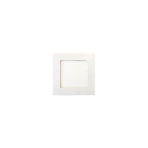 FARETTO INCASSO LED QUADRO 6W 3000K