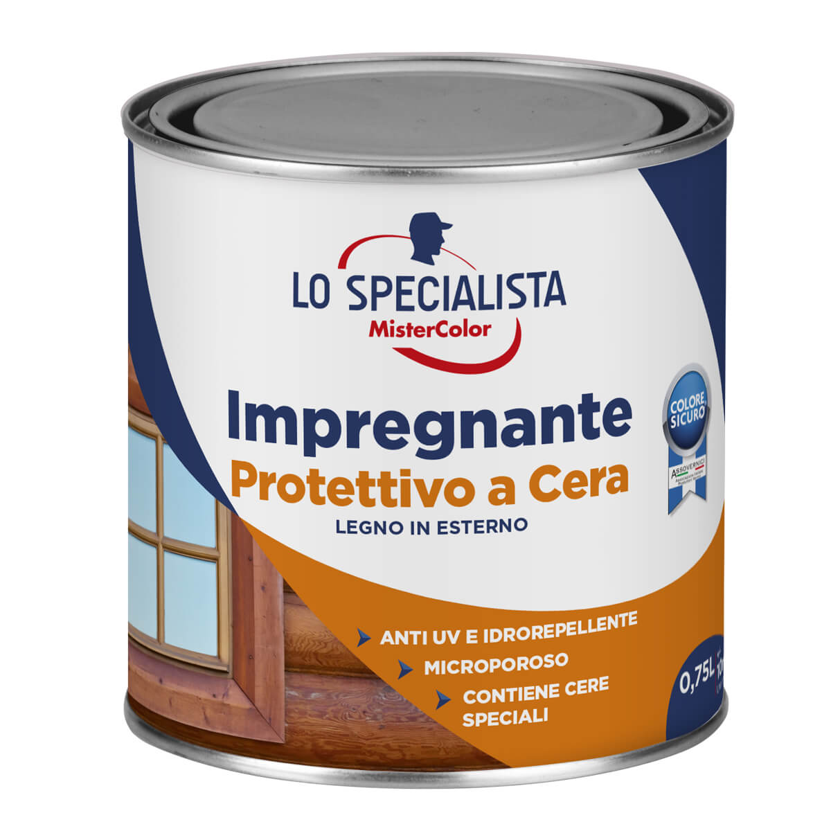 IMPREGNANTE CERA SOLVENTE INCOLORE LT.0.75