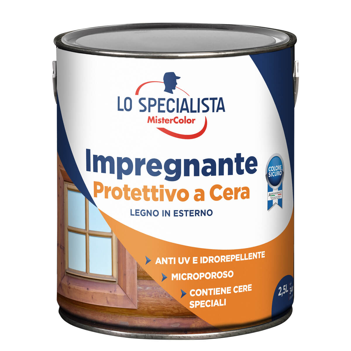 IMPREGNANTE CERA SOLVENTE INCOLORE LT.2.5